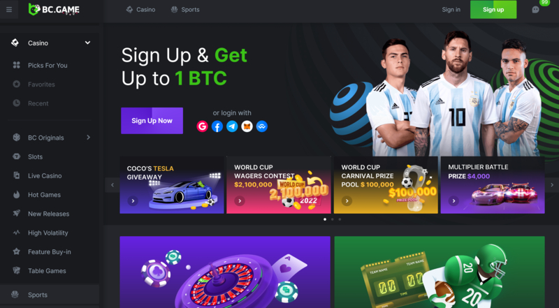استمتع بتجربة اللعب المتنوعة مع BC.Game استمتع بتجربة اللعب المتنوعة مع BC.Game