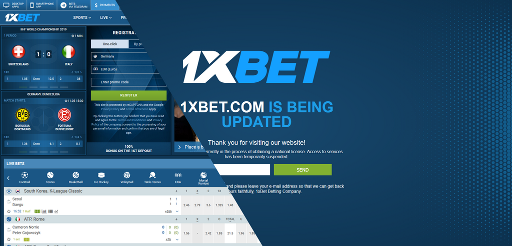 Tautan Alternatif dan Tampilkan 1xbet