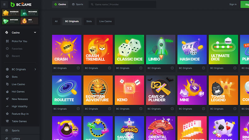 Discover the Exciting World of Casino BC.Game KG